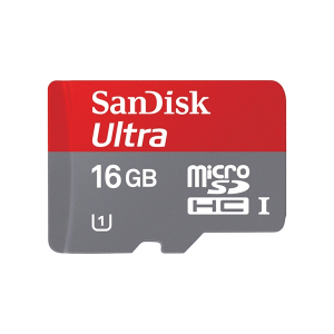SANDISK Micro SD Ultra 16Go - Class 10