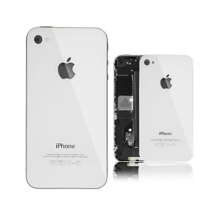 Vitre arrière pour IPHONE 4S blanc