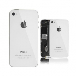 Vitre arrière pour IPHONE 4 blanc