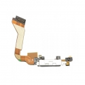 Nappe connecteur de charge pour IPHONE 4 blanc