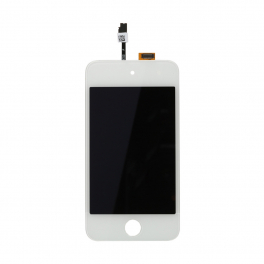 Vitre tactile + LCD pour IPOD TOUCH 4 - Blanc