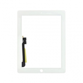 Vitre tactile pour IPAD 3 blanc