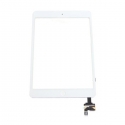 Vitre tactile avec IC pour APPLE IPAD MINI et IPAD MINI 2 - Blanc