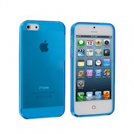 Coque Crystal TPU pour iPhone 5 / 5C / 5S - Bleu