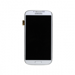 Vitre tactile + LCD - SAMSUNG GALAXY S4 GT-I9505 - Blanc