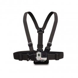 Harnais de torse - Compatible GoPro & SJ4000 - Noir