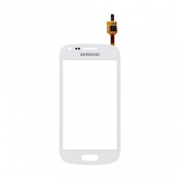 Vitre tactile - SAMSUNG GALAXY TREND GT-S7560 - Blanc