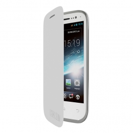 Folio coque arrière WIKO pour CINK SLIM 2 - Blanc