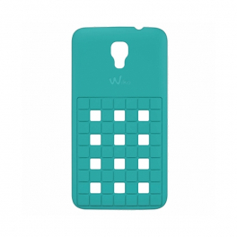Coque Damier WIKO pour BLOOM - Turquoise