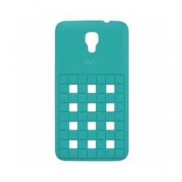 Coque Damier WIKO pour BLOOM - Turquoise