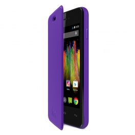 Folio coque arrière WIKO KITE - Violet