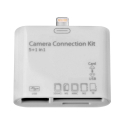 Kit de connexion d'appareil photo compatible pour APPLE IPAD 4 / Mini / Air - Blanc