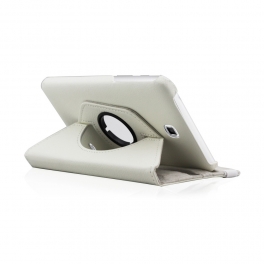 Coque Folio Support Rotation 360° pour SAMSUNG GALAXY TAB 3 7" - T210 / T211 - Blanc