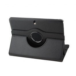 Coque Folio Support Rotation 360° pour SAMSUNG GALAXY TAB 2 10.1" - P5100 / P7500 - Noir