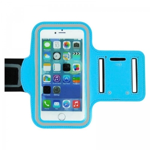 Brassard sport pour IPHONE 3G / 3GS / 4 / 4S / 5 / 5C / 5S & iPOD - Bleu