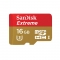 SANDISK Micro SDHC Extreme 16Go - Class 10 - UHS 3