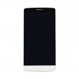 Vitre tactile + LCD + chassis - LG G3 S - D725 - Blanc