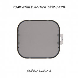 Filtre pour caisson standard GoPro Hero 3 - Gris