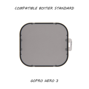 Filtre pour caisson standard GoPro Hero 3 - Gris