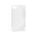 Coque arrière pour BLACKBERRY Z10 - Silicone - Blanc