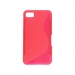 Coque arrière pour BLACKBERRY Z10 - Silicone - Rose