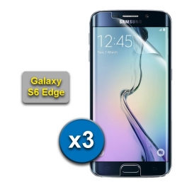 3 films de protection pour SAMSUNG GALAXY S6 EDGE