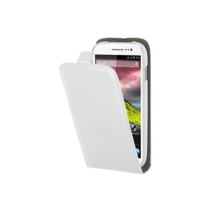 Etui Clapet WIKO STAIRWAY - Blanc