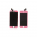 Vitre tactile + LCD pour IPHONE 5 - Rose