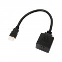 Splitter HDMI mâle / 2 femelles