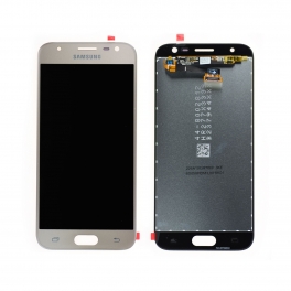 Vitre tactile + LCD - SAMSUNG GALAXY J3 2017 - J330 - Or