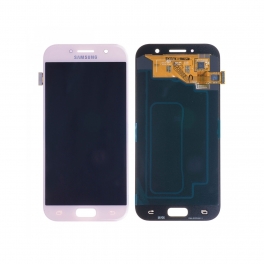 Vitre tactile + LCD - SAMSUNG GALAXY A5 2017 - A520F - Rose