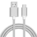 Câble USB / Type C renforcé - 1,80m - Blanc