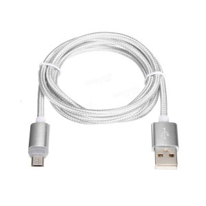 Câble USB / Micro USB renforcé - 1,80m - Noir