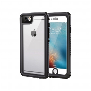 Coque 360° étanche & antichoc IP68 - IPHONE 6 / 6S - Noire