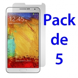 Film de protection pour SAMSUNG GALAXY NOTE 3 x5