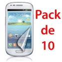 Film de protection pour SAMSUNG GALAXY S3 MINI x10