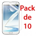 Film de protection pour SAMSUNG GALAXY NOTE 2 x10