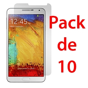 Film de protection pour SAMSUNG GALAXY NOTE 3 x10