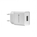 Prise adaptateur secteur USB 1 port EVERACTIVE - SC200 - 5V / 2.4A - Blanc