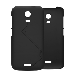 Coque relief ultra fine WIKO pour DARKMOON noir