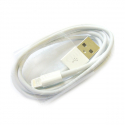 Câble USB Lightning pour APPLE IPHONE 5/6/7 & IPAD 4/Mini/Air/Pro - Blanc