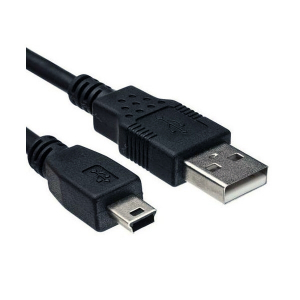 Câble USB / mini USB noir